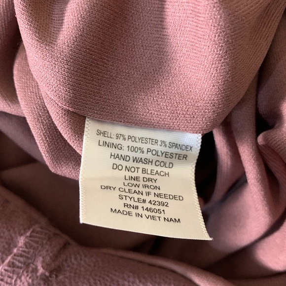 Monteau‎ Dusty Rose Wide Leg Split Jumpsuit Size M - Picture 7 of 8